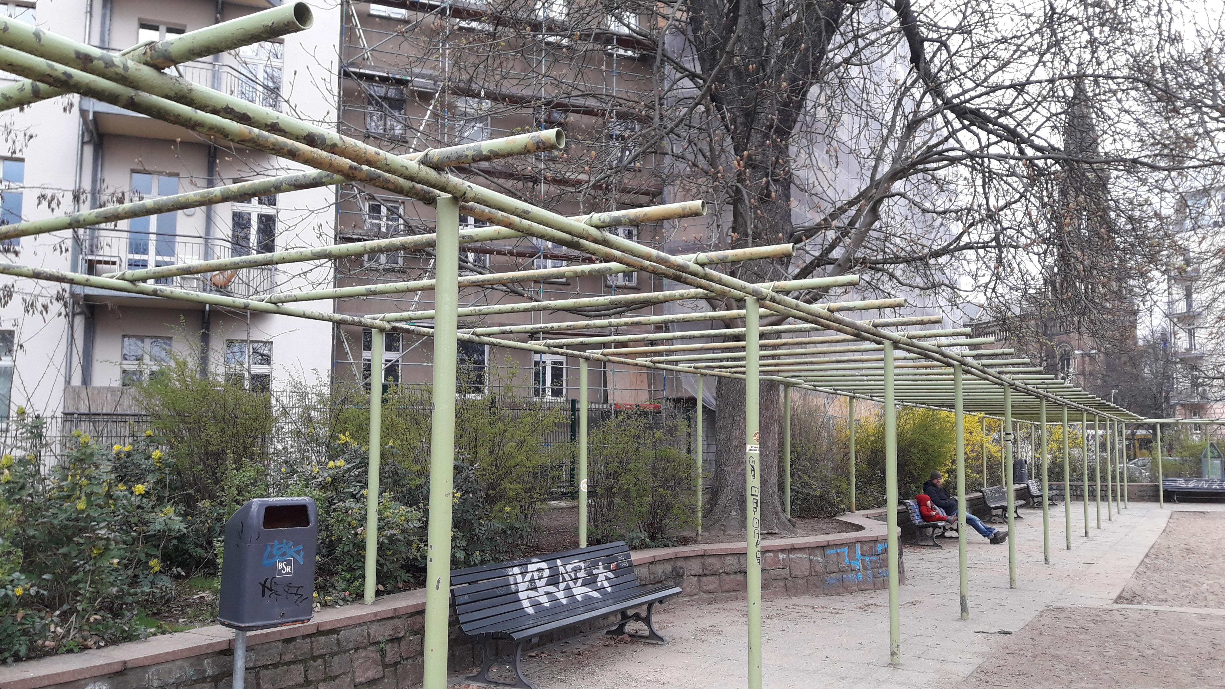 Hangelleiter Calisthenics-Park Weinbergpark