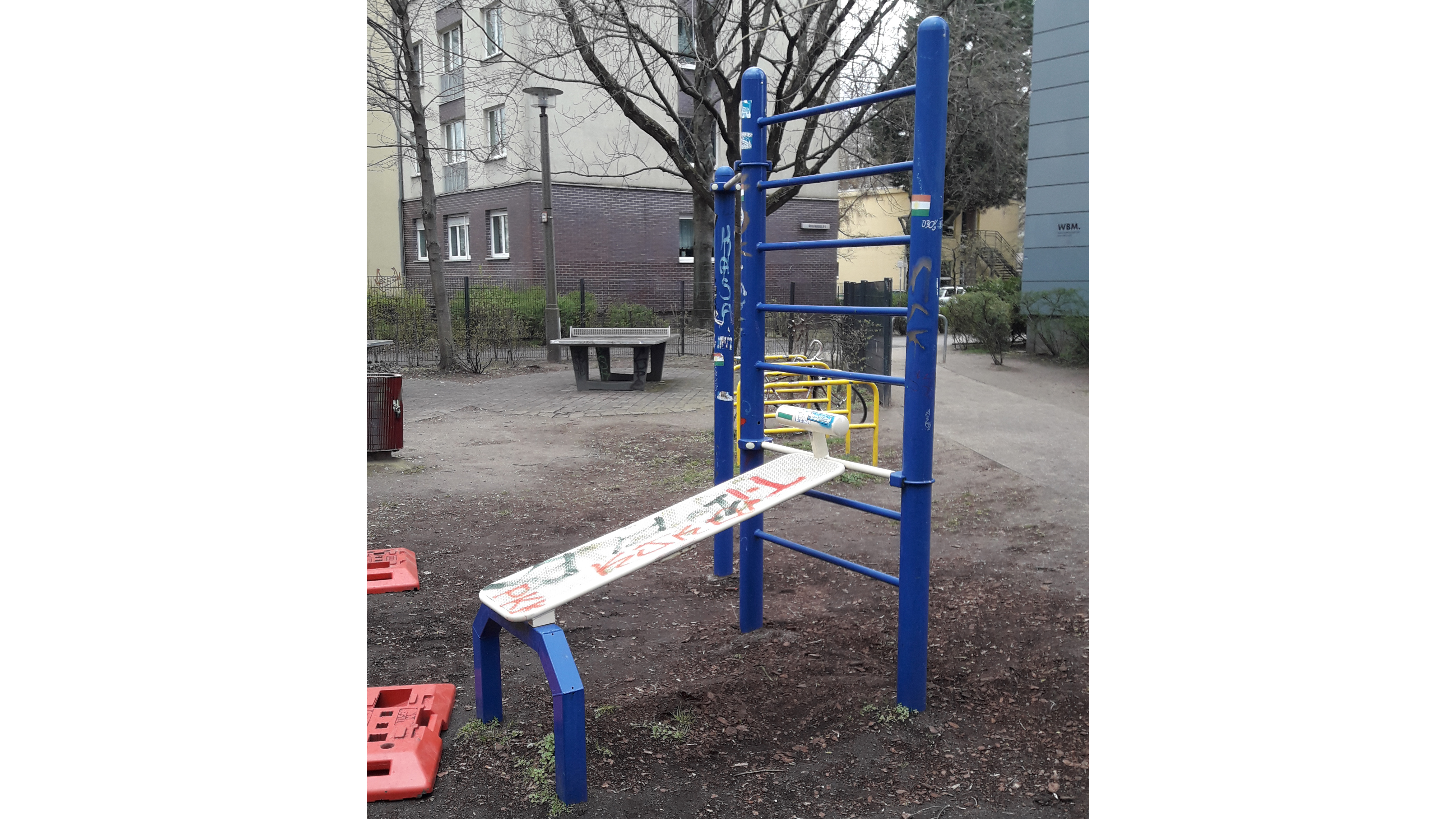 Multifunktionsger&auml;t Calisthenics-Park Lichtenberger Stra&szlig;e