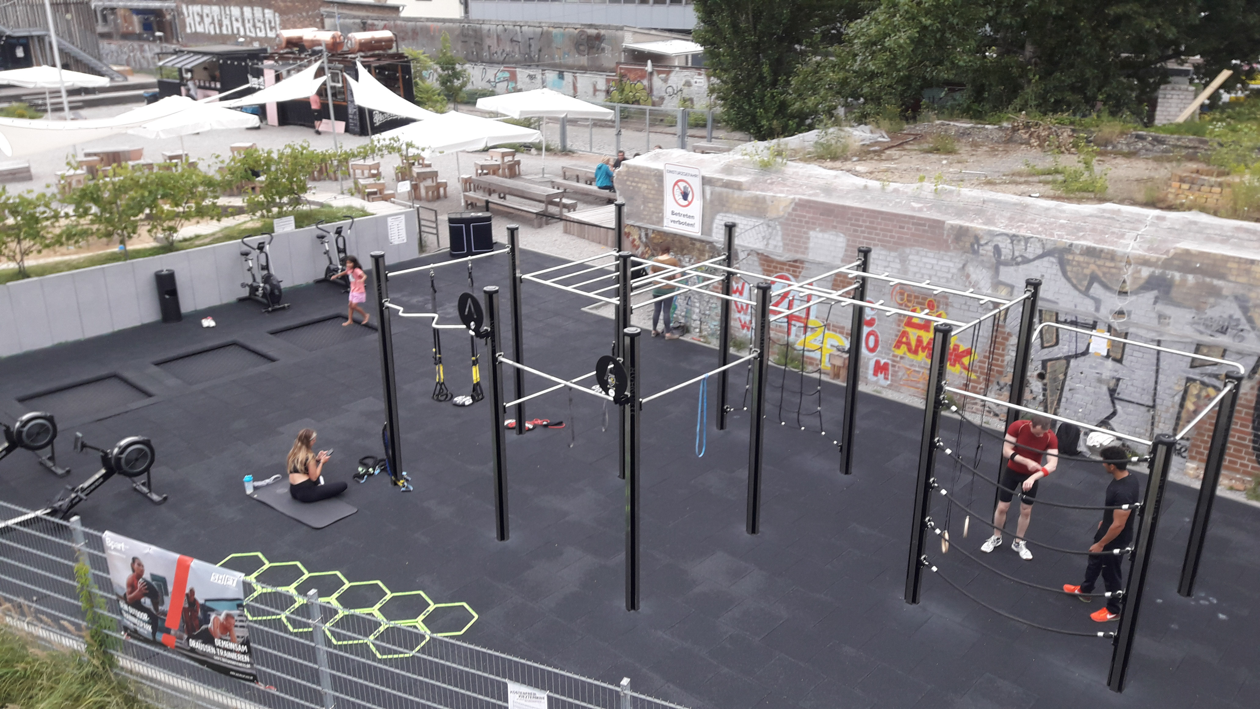 Multifunktionsger&auml;t Calisthenics-Park Gleisdreieck
