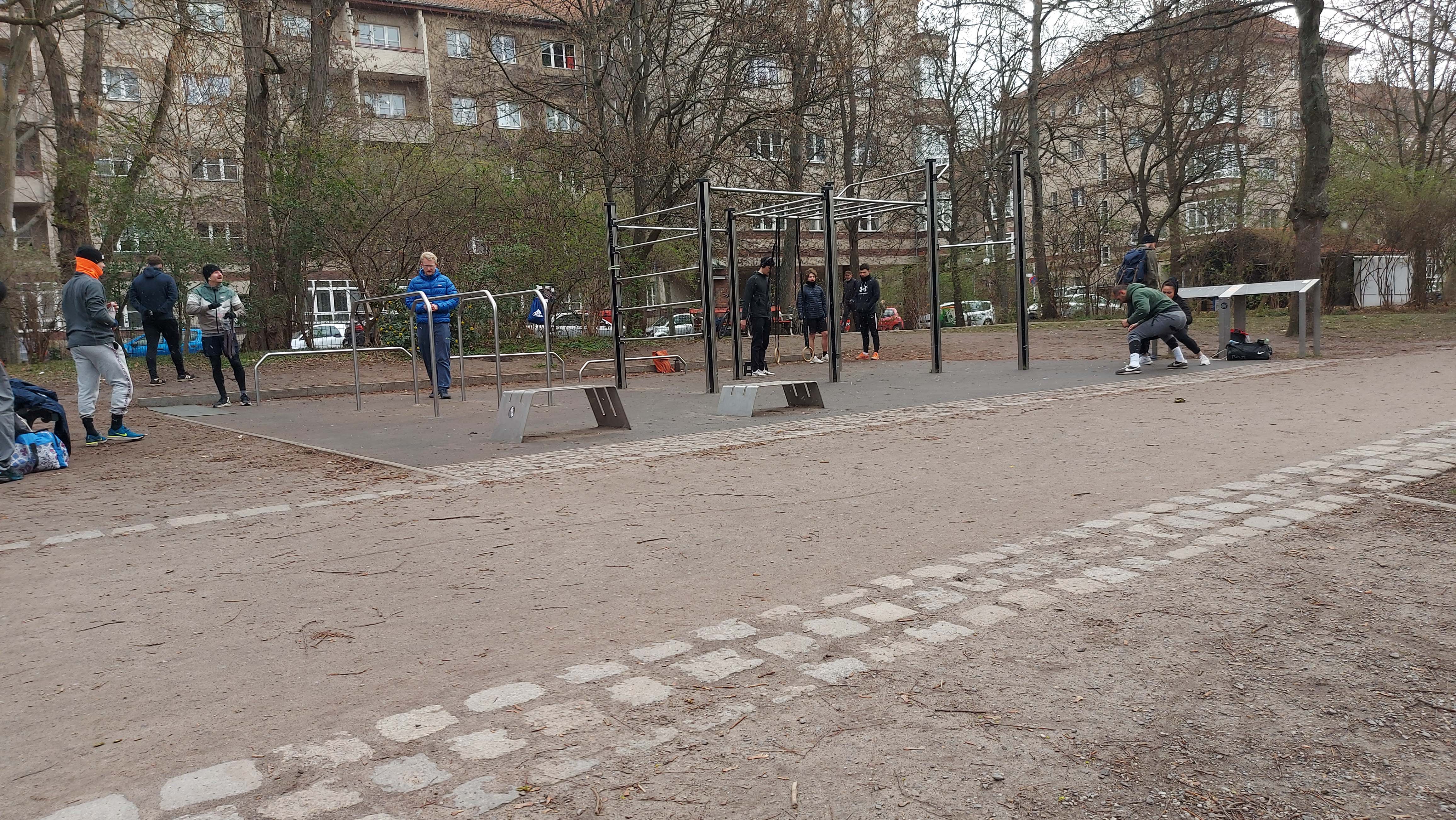 Calisthenics-Park Volkspark Wilmersdorf